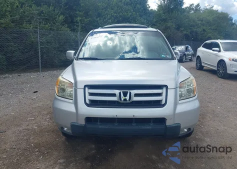 2006 Honda Pilot Ex-L from USA, damaged, VIN 2HKYF18656H507472
